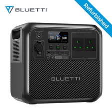 BLUETTI AC180 1152Wh 1800W Portable Power Station Solar Generator Refurbished