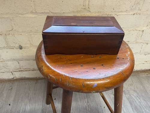 Vintage wooden cigarette - wooden, box