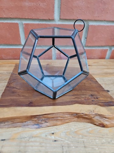 Vintage small leaded glass - vintage,
