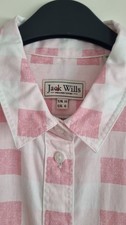 Jack Wills Women's Shirt Pink With 2 Small Pen Marks. Size 10