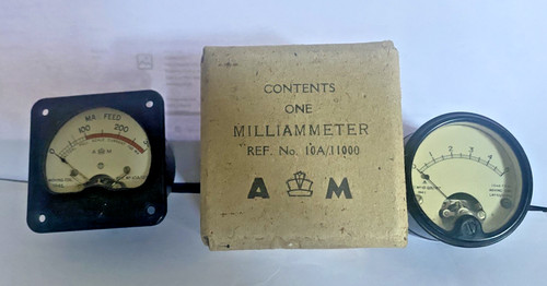 1942 air ministry milliammeter - air,