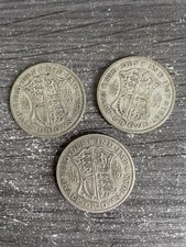Florin Half Crown 3 Coin Run