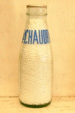 milk bottle : Lovely old CHAUDREY dairy