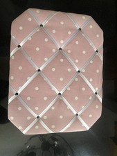 Handmade Padded Fabric Memory Board Pin/photo/Memo Board