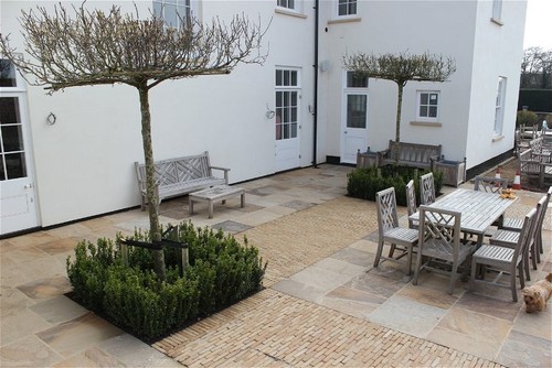 Riven yorkstone paving - yorkstone,