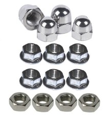 Yamaha TY50P - M10 x 1.25 A2 Stainless Nut Pack (x14 nuts)