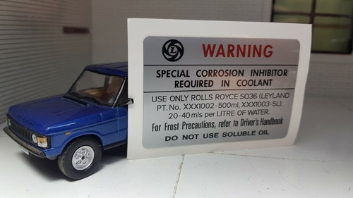 Leyland range rover rolls - range,