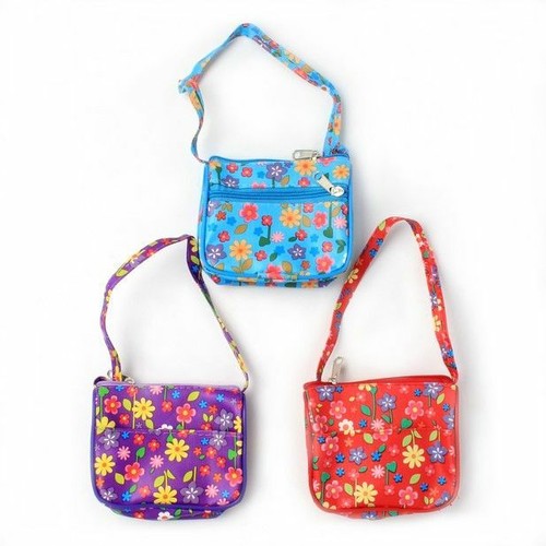 Girls floral printed - girls, purse
