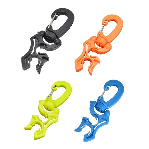 Scuba hose clip snap hook - snap,