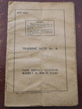 WW1 Rare Secret TANK CORP TANK