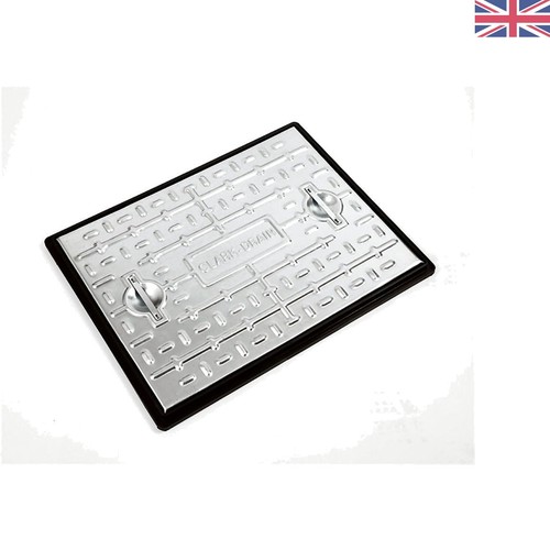 Galvanised steel manhole cover - steel,