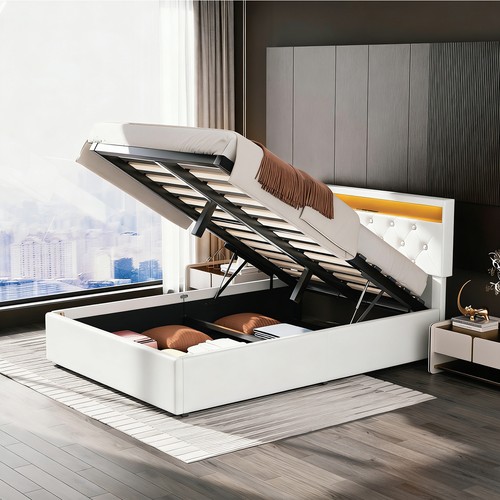 Led ottoman storage - ottoman, panel