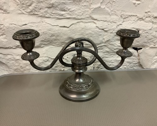 Vintage silver metal finish - silver,