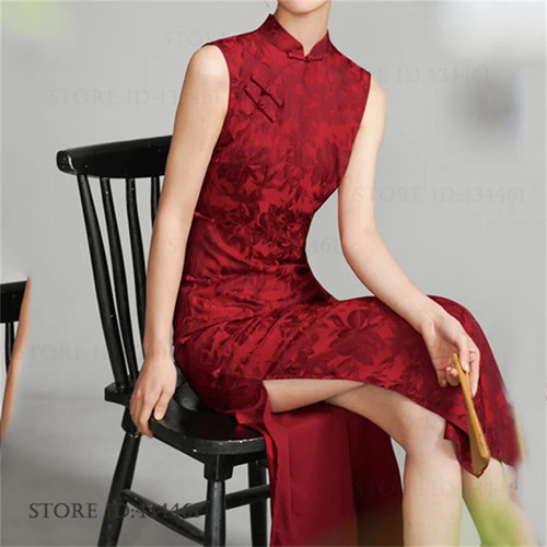 Chinese style women jacquard - style,