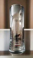 Tall carling pint glass - carling,