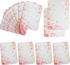 100Pack Flower Earring Cards