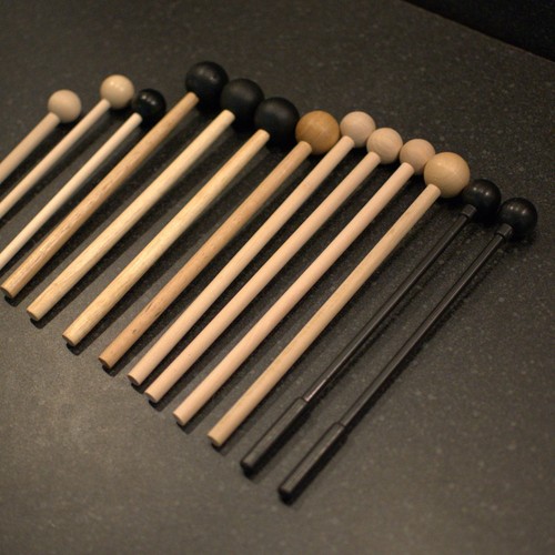 Small wooden drum - small,