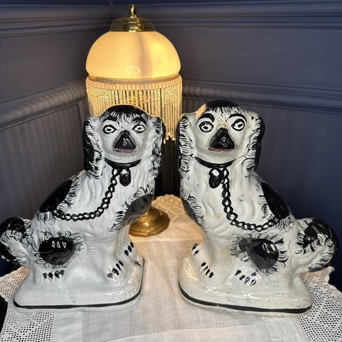 Pair large antique - pair,
