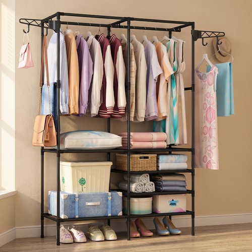 Heavy duty double - clothes, rail