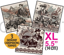3 XL Card Toppers 5.5" MALE