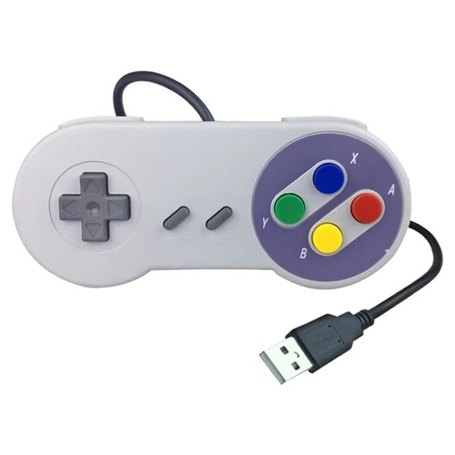 Snes style usb button - snes,