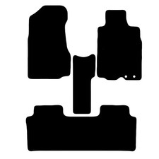 For Honda CRV Automatic 2001 - 2006 Fully Tailored Black Car Floor Mats Carpets