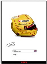 Lewis Hamilton 2025 Helmet