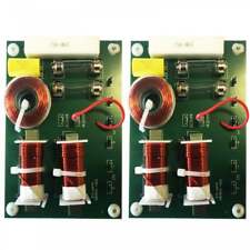 2 x Replacement 2-Way Speaker Passive Crossover / Xover 12dB 4 & 8 Ohm 200W 2kHz