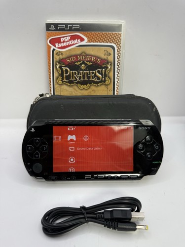 Sony psp 1000 - black, handheld