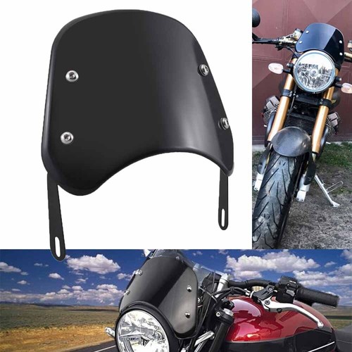 Motorcycle front flyscreen - front,