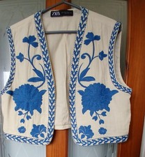 Zara Waistcoat Embroidered