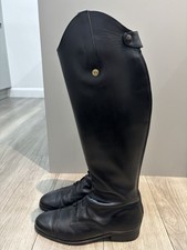 Brogini Mens Black Leather