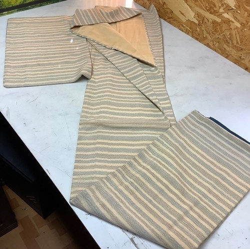 Japanese kimono beige striped - kimono,