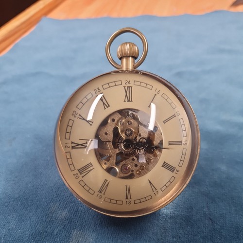 Antique brass ball - brass,