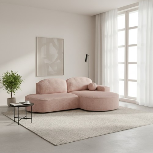 Shaped corner sofa bed parma - sofa,