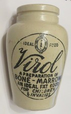 VINTAGE VIROL POT 4 INCHES TALL