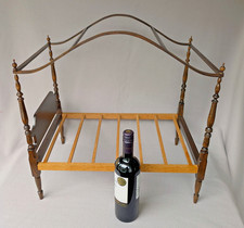 Vintage baby doll bear canopy 4 poster bed