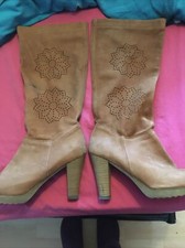 Ladies Long Like  Suede High