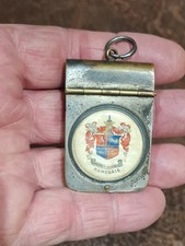 Antique Vesta Case Crested