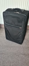 Tumi wheeled black suitcase - black,