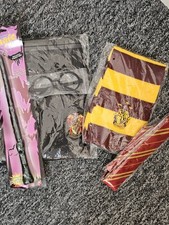 Adult Wizard Robe Costume Unisex Size M Fancy Dress Halloween With House Logo