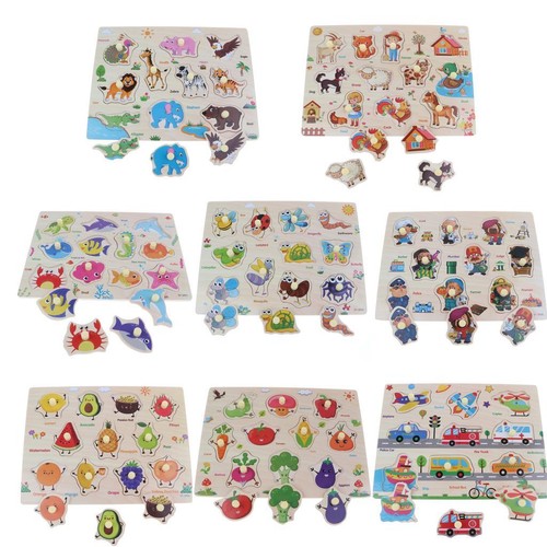 Kids wooden peg - wooden,
