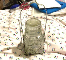 Vintage Pickled Onion Glass