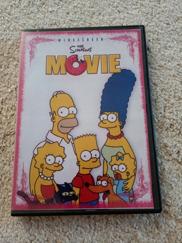 The simpsons movie dvd - simpsons,
