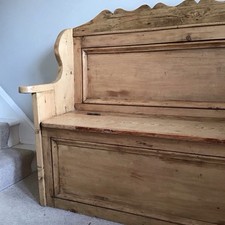 Antique, Look  Settle Bench