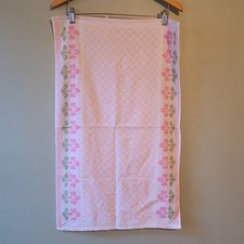 Vintage Pink And White Floral