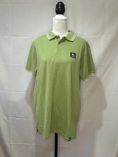 One True Saxon lime green Polo