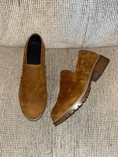 Size faux suede tan slip - suede, on
