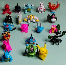 Pokémon Figure Bundle Collection 1" Miniatures   20 In Total Cake Topper 