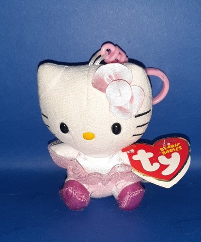 Plush hello kitty beanie - ty,